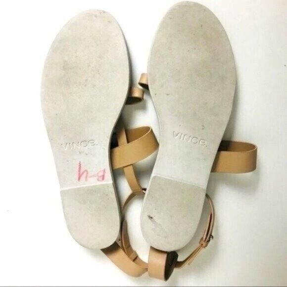 Vince Crete womans gladiator sandal nude US9M EUR 40 BoxÑ - Picture 3 of 3